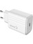 ​zore Play Serisi Pl2 Type-C To Lightning 2in1 Pd Seyahat Şarj Aleti 20W - Beyaz 5