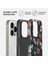 Iphone Uyumlu Burga Çift Tabanlı Dayanıklı No Rain No Flowers Desenli Kılıf 2