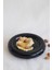 Seramik Küçük Boy Parlak Siyah Donut Tatlı Tabağı 14 cm Yuvarlak Şekil 3