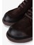 Erkek Hakiki Deri Kahverengi Casual Bot 1171 261-05 Erk Bot SK25-26 Khv Suet Esktm 3