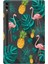 Samsung Galaxy Tab S9+ Plus 12.4" Kılıf Tablet Için Desenli Silikon Kapak - Pinkflamingo 1