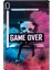Samsung Galaxy Tab S7-Fe Lte SM-T737 Kılıf Tablet Için Desenli Silikon Kapak - Game Over 1