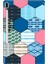 Samsung Galaxy Tab S7-Fe Lte SM-T737 Kılıf Tablet Için Desenli Silikon Kapak - Patchwork 1