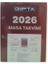 2026 Blok Masa Takvimi 10X13CM 372 Yaprak 365-GTB 1