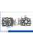 Ford Escort Clx 1996> Fan Motoru Komple (+Ac) | Kale 347020 - 95AB 8C607 Ca 1