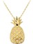 Altın Taşlı Ananas Kolye 1