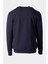 Erkek Sweatshirt Bisiklet Yaka Fermuar Detaylı Ncs Dsgn Lacivert 1669 5