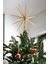 Glitter Gold 3D Star Tree Topper Altın Yılbaşı Ağaç Süsü 2