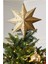 Brass Hammered Metal Christmas Tree Topper Yılbaşı Ağaç Süsü 2