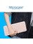 Tablet Telefon Bilgisayar Için Yuvarlak Tuşlu Bluetooth Kablosuz Klavye Android Ios Windows Uyumlu - AL3048 Pembe 5