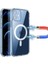 Trend iPhone 13 Için Magsafe Kablosuz Şarj Özellikli Çok Şık Kristal Şeffaf Kılıf Telefonunuzu Tam Korur 4