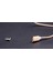Rose Gold Type-C Mıknatıslı USB Kablo 4