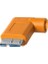 Tools Tetherpro Usb-C To 3.0 Micro-B Right Angle - Dik Açı Bağlantı Kablosu 15' (4.6m) Dslr Kamera, Turuncu 4