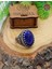 Lapis Lazuli Taşı Tac Model 925 Ayar Gümüş Erkek Yüzük 201024801 3