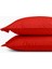 %100 Pamuk Yastık Kılıfı 2 Adet - Kırmızı - 50X70CM 1