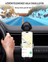 Ayna ve Torpido Montajlı Hidrolik Kanatlar 360° Dönebilen Başlık Vantuzlu Araç Içi Telefon Tutucu 1