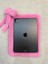 Peluş Tablet Çantası / Fiyonk Charmlı Şeker Pembe Peluş Tablet Kılıfı 11 '' - 12 '' Lnch (30*22) 4
