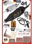 4ın1 Alüminyum Çantalı 62 Parça 12V Mini Gravür Hobi Taşlama Oyma Seti + 300PARÇA 500W Dremel Seti 2