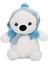 Şapkalı ve Atkılı Peluş Kutup Ayısı 30 cm S00004773 1