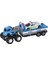 Bfs KLX600-361 Sürtmeli Die Cast 4x4 Polis Arabası Taşıyıcılı -Vardem 2