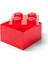 Storage 253240 2*2 Translucent Red Storage Brick 2