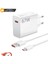 67W Turbo Şarj Aleti Type-C Çıkışlı Şarj Kablosu ve Adaptör Seti Huawei Madepad 11- 11.5- Matepad Pro Için Tam Uyumlu 1