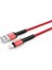 Kırmızı LS63 Lightning USB Kablo 1