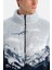 Erkek Dağ Baskılı Polar Sweatshırt 6