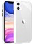 iPhone 11 Kılıf ​​akre Kaff Kapak-Renksiz 1