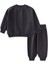 Roket Aplikeli Sweatshirt Takım 1-6 Yaş Antrasit 2