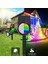 Güneş Enerjili 7 Renkli Rgb Spot Lamba su Geçirmez bahçe Ağaç Peyzaj Aydınlatma enerji Tasarruflu 9