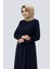 Taşlı Ferace Şık ve Rahat Tesettür Dış Giyim 4