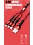 Kırmızı LC93 3 In 1 USB Kablo 4