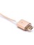 Rose Gold Mıknatıslı 8600 Micro USB Kablo 4