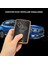 Renault Clio Megane Captur Koleos Fluence Uyumlu Laguna Gold Kenar Tpu Anahtar Kılıfı 7