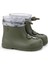 Mendi Dino Borreguito Çocuk Içi Kürklü Yağmur Çizmesi - Haki CC336-042 1
