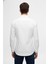 Slim Fit %100 Pamuk Düğmeli Yaka Oxford Beyaz Gömlek Gk 2026 6