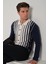 Erkek Çizgili Triko Gömlek 10