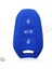 Peugeot 208 308 508 2008 3008 5008 Renkli Silikon Anahtar Kılıfı (Sustasız) 1