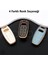 Audi A3 A4 A6 A7 A8 & B9 C8 4K D5 & S7 S8 & Q7 Q8 & E-Tron Gold Kenar Tpu Anahtar Kılıfı 7