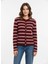 Çizgili Düğmeli Triko 1