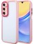 Galaxy A15 Kılıf Kamera Korumalı Renkli Kenar ve Çerçeve Tasarımlı Akre Vitamin Kapak-Mürdüm 1