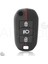 Peugeot 208 308 407 408 508 2008 3008 4008 5008 Rifter Rcz Desenli Silikon Anahtar Kılıfı (1 Adet) 5