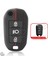 Peugeot 208 308 407 408 508 2008 3008 4008 5008 Rifter Rcz Desenli Silikon Anahtar Kılıfı (1 Adet) 6