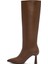 Kadın Kahverengi Topuklu Deri Çizme 25WFD132118 4