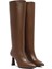 Kadın Kahverengi Topuklu Deri Çizme 25WFD132118 5