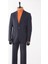Erkek Mono Yaka Jogger Pantolonlu Spor Takım Elbise Lacivert 2