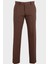 Erkek Klasik Pantolon Esnek Kumaş Mevsimlik Modern Fit Kahverengi 1