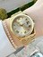 Büyük Rolex Kasa Gold Renk Kadın Kol Saati ve Bileklik 2
