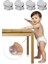 Buffer® Bebek Çocuk Yumuşak ve Esnek Dairesel Şeffaf Yapışkanlı Güvenlik Köşe Koruyucu (4 Adet) 6